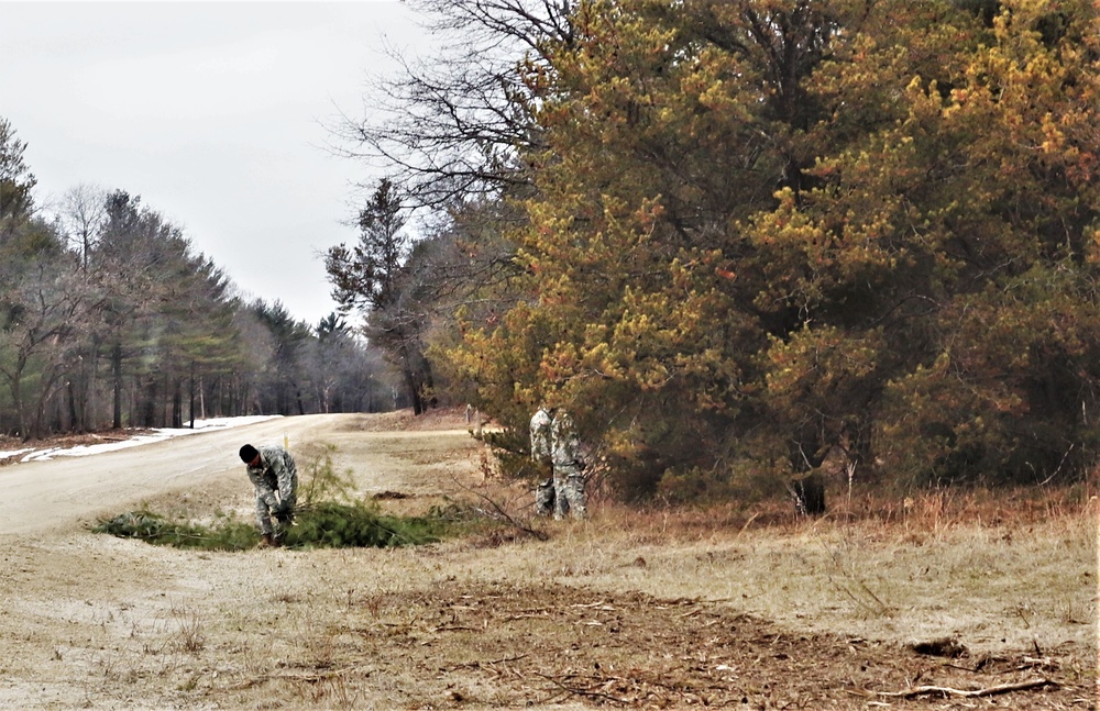 Tent, shelter building among main skills taught during Fort McCoy CWOC