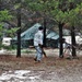 Tent, shelter building among main skills taught during Fort McCoy CWOC