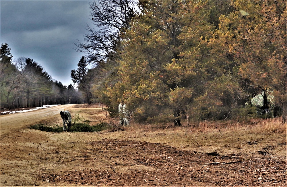 Tent, shelter building among main skills taught during Fort McCoy CWOC