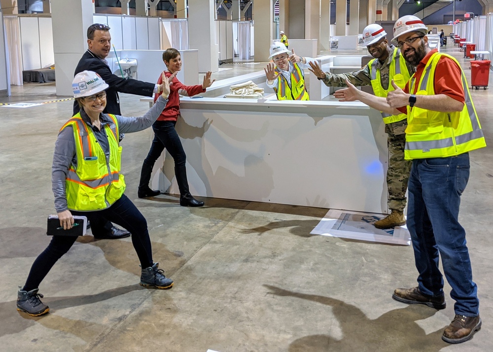 Construction complete of Hall C at McCormick Place’s COVID19 ACF