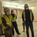 USACE visits construction of COVID19 Elgin ACF