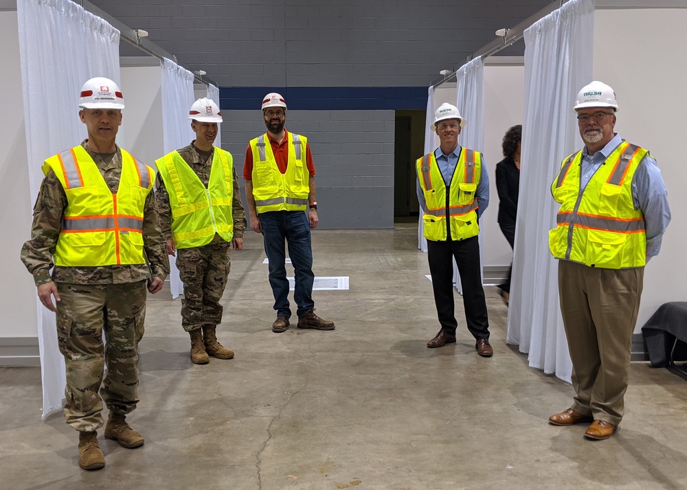 Construction complete of Hall C at McCormick Place’s COVID19 ACF