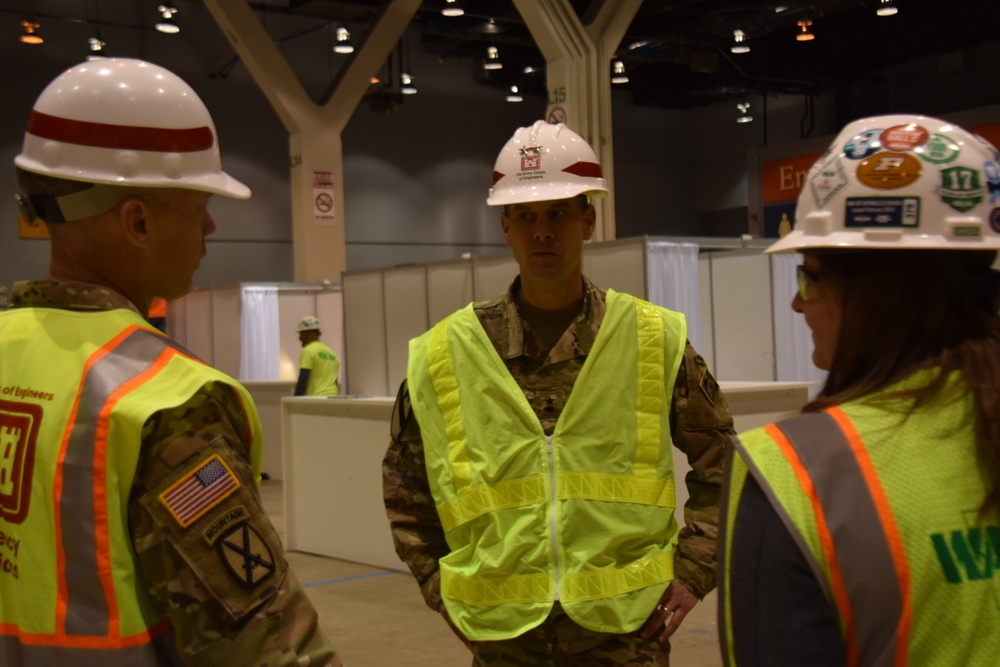 Construction complete of Hall C at McCormick Place’s COVID19 ACF