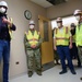 USACE visits construction of COVID19 Elgin ACF