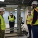 USACE visits construction of COVID19 Elgin ACF