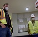 USACE visits construction of COVID19 Elgin ACF