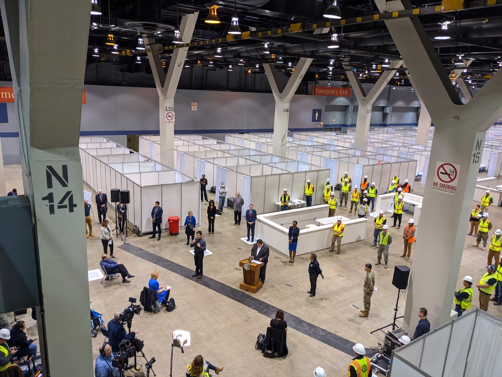 Construction complete of Hall C at McCormick Place’s COVID19 ACF