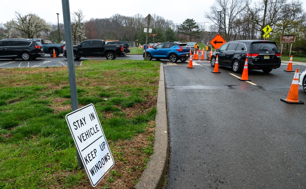 New Jersey’s Community Based Testing Site opens at the PNC Bank Arts Center