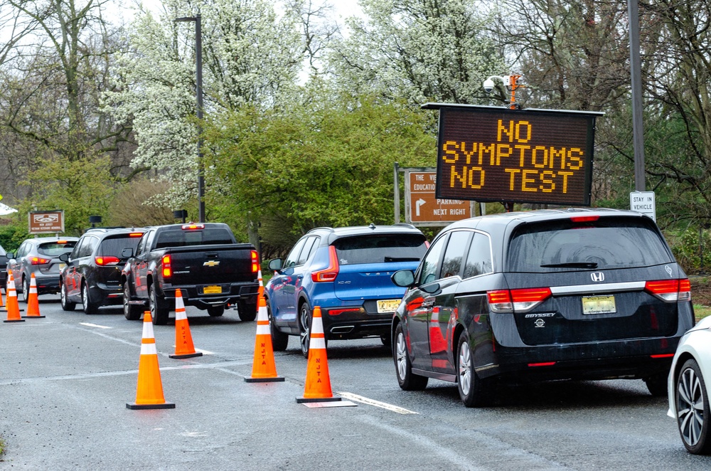 New Jersey’s Community Based Testing Site opens at the PNC Bank Arts Center