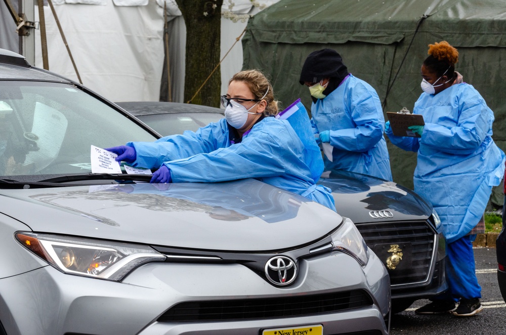 New Jersey’s Community Based Testing Site opens at the PNC Bank Arts Center