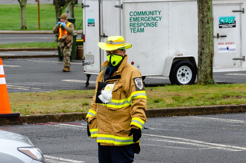 New Jersey’s Community Based Testing Site opens at the PNC Bank Arts Center