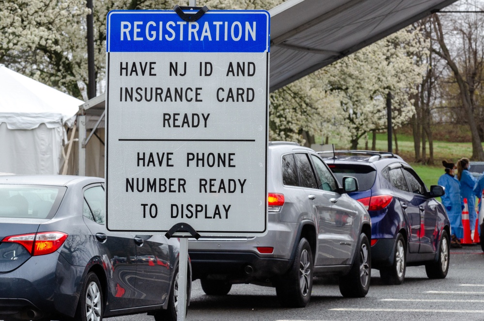 New Jersey’s Community Based Testing Site opens at the PNC Bank Arts Center