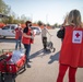 U.S. Army Garrison Italy Soldiers and American Red Cross deliver face masks in Villaggio Housing