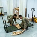 National Guard helps set up Field Medical Station at the NJ Convention Center