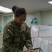 Sailors Prepare Medical Equipment aboard USNS Mercy (T-AH 19)