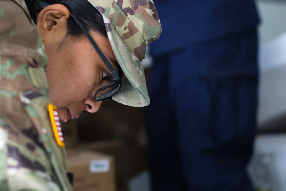 Medical Readiness NCO counts and tracks medical kits before being shipped