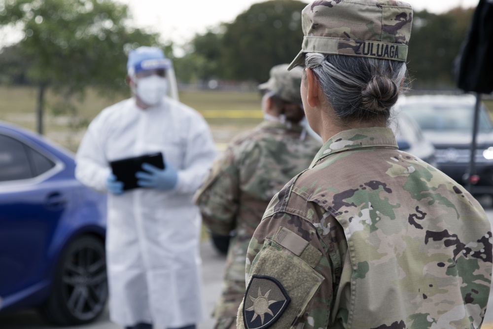 Florida National Guard assists local partner with CBTS Amelia Earhart Park