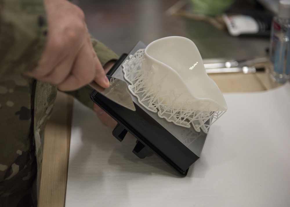 168th Airmen use 3D printer to create masks