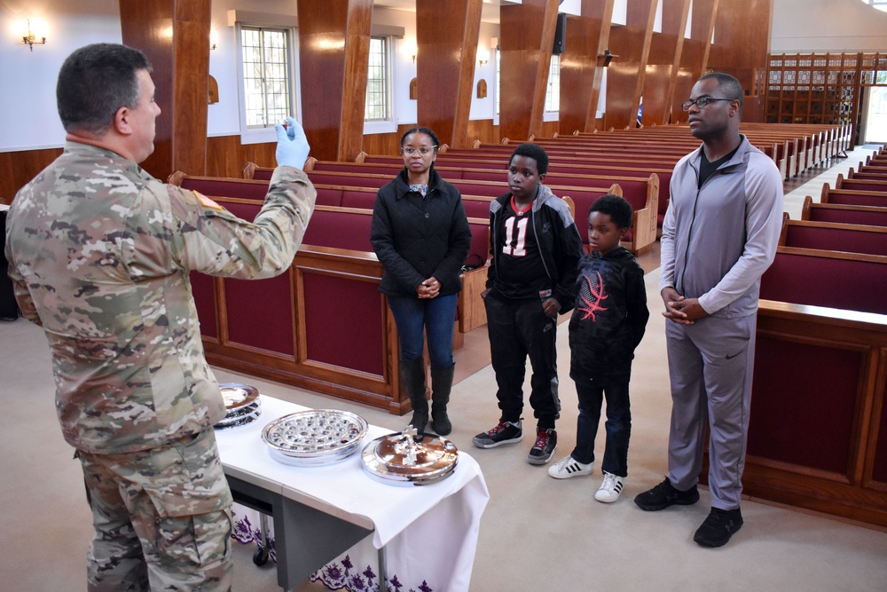 Camp Zama chaplains innovate for services, communion