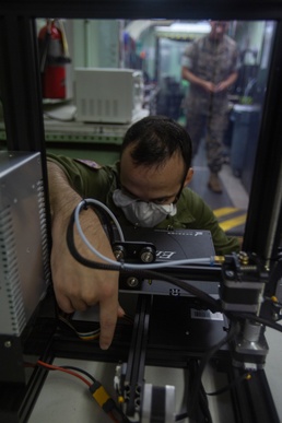 U.S. Marines with MALS-36 put 3D printing skills to use against COVID-19