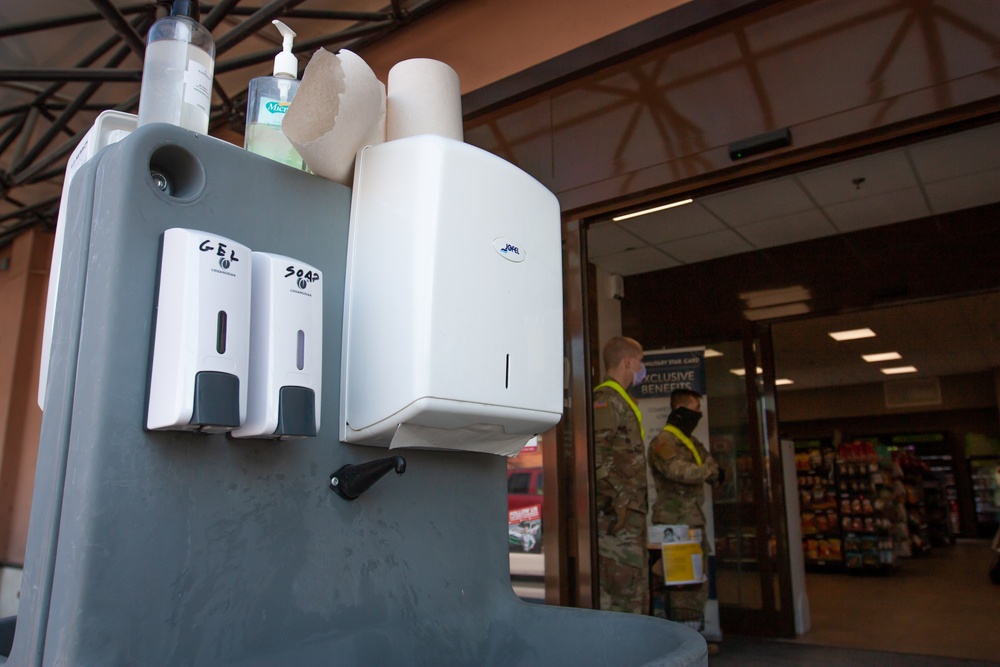 Vicenza Military Community adheres to the host nation safety measures at shopping centers
