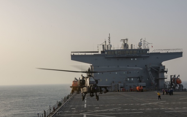 Apache Helicopter performs DLQ