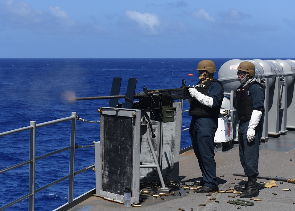 USS Blue Ridge Live-Fire Exercise