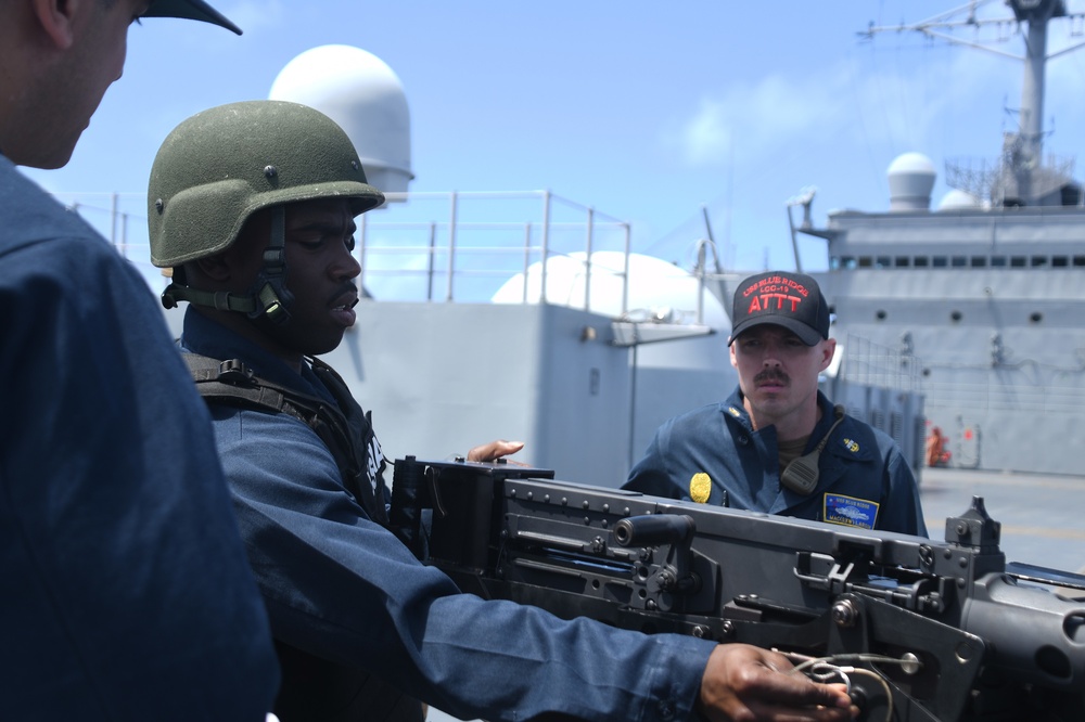 Blue Ridge Sailors Conduct ATTT Drill