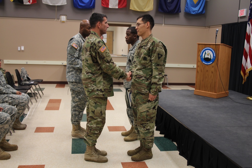 Fort McCoy NCO Academy Award Ceremony