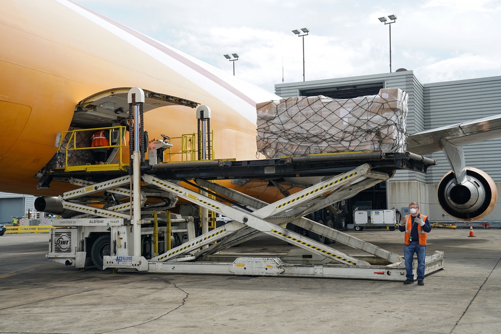 Project Airbridge Delivers supplies for Nationwide Distribution