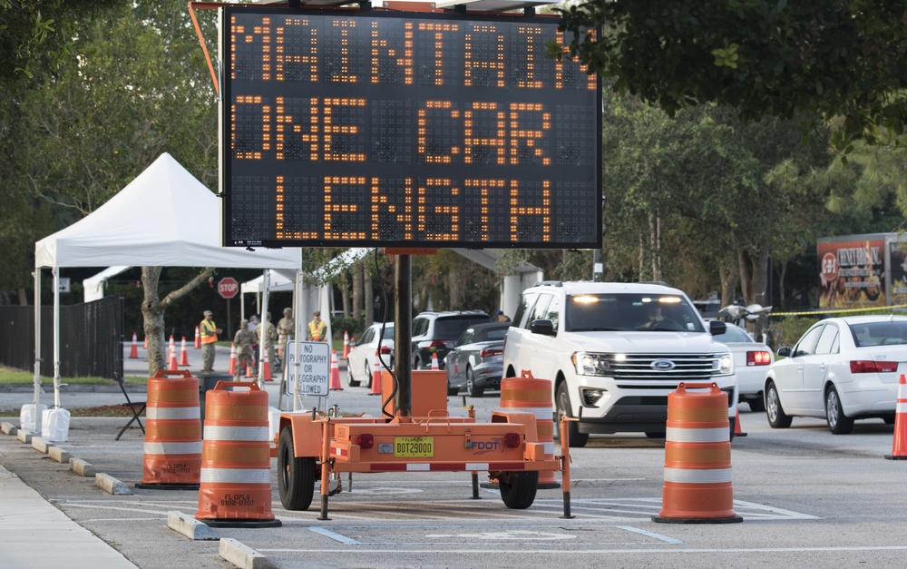 Second COVID-19 Testing Site Opens in Palm Beach County