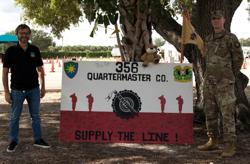 Florida Guardsmen Kick Off “Operation: Teddy Bear” at Community Based Testing Site in South Florida