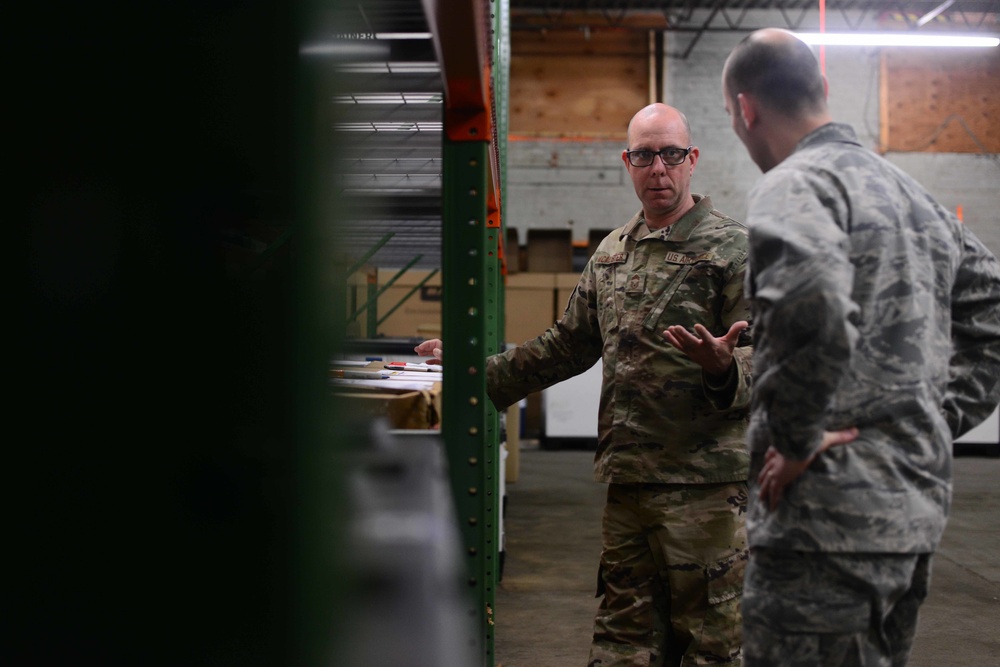 Maine National Guard conducts inventory of supplies for MaineCDC