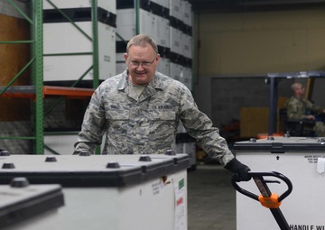 Maine National Guard conducts inventory of supplies for MaineCDC