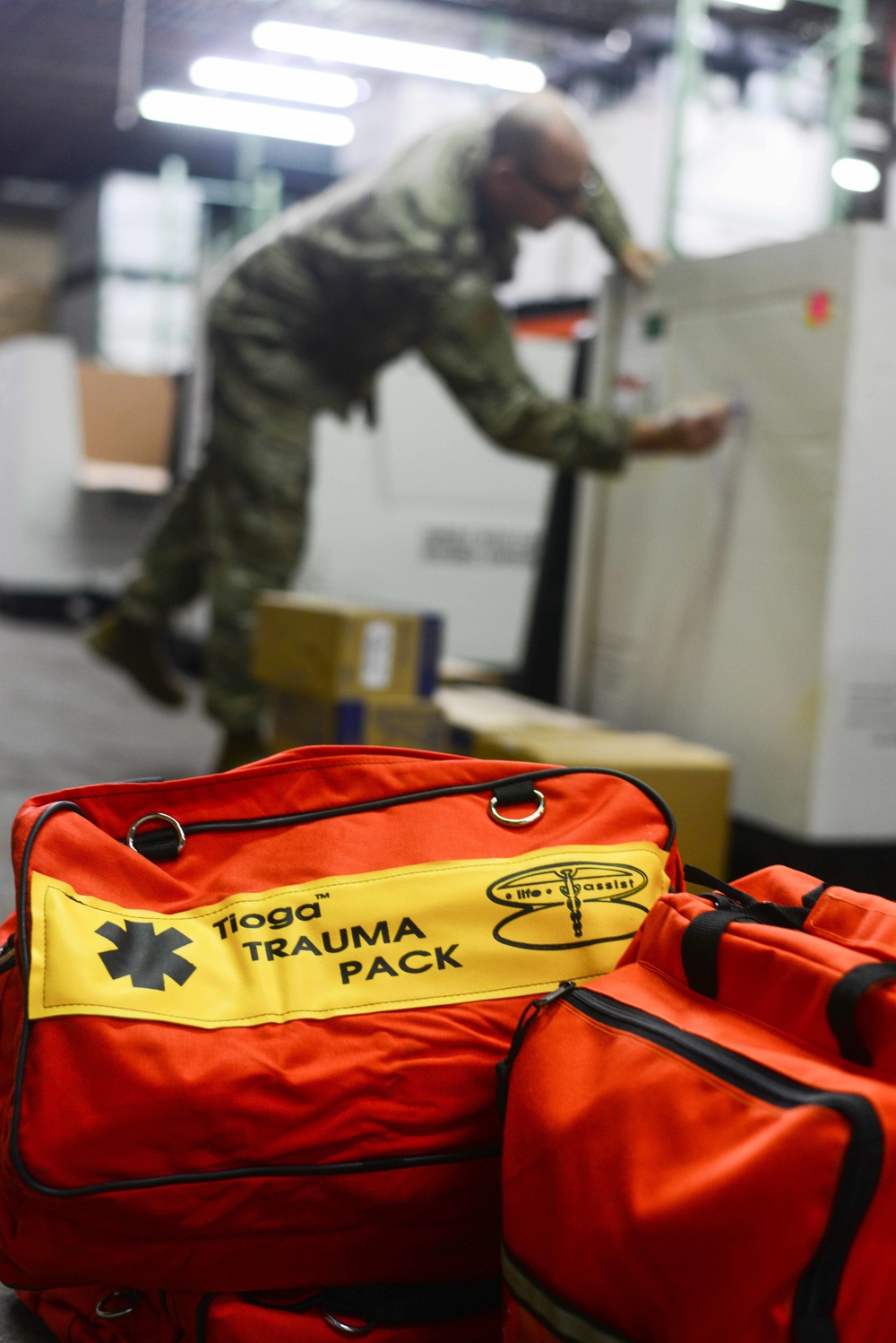 Maine National Guard conducts inventory of supplies for MaineCDC