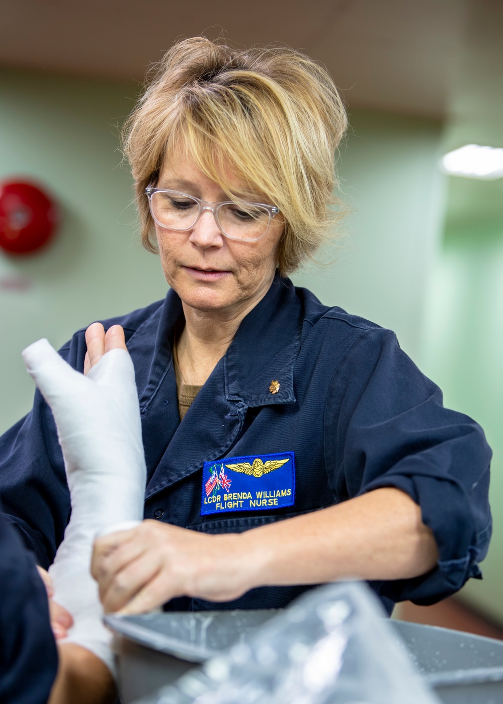 USNS Mercy Sailor Conduct Cast Training