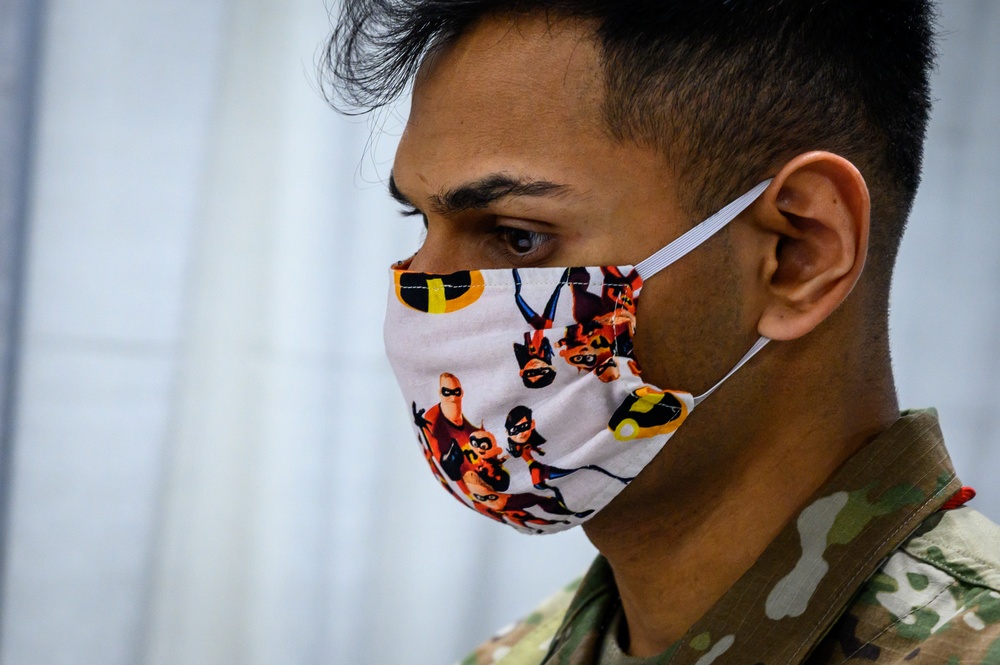New Jersey National Guard medical staff supports the Secaucus Field Medical Station in COVID-19 relief effort