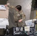 The 627th Soldiers set up a field hospital in the Centurylink Field