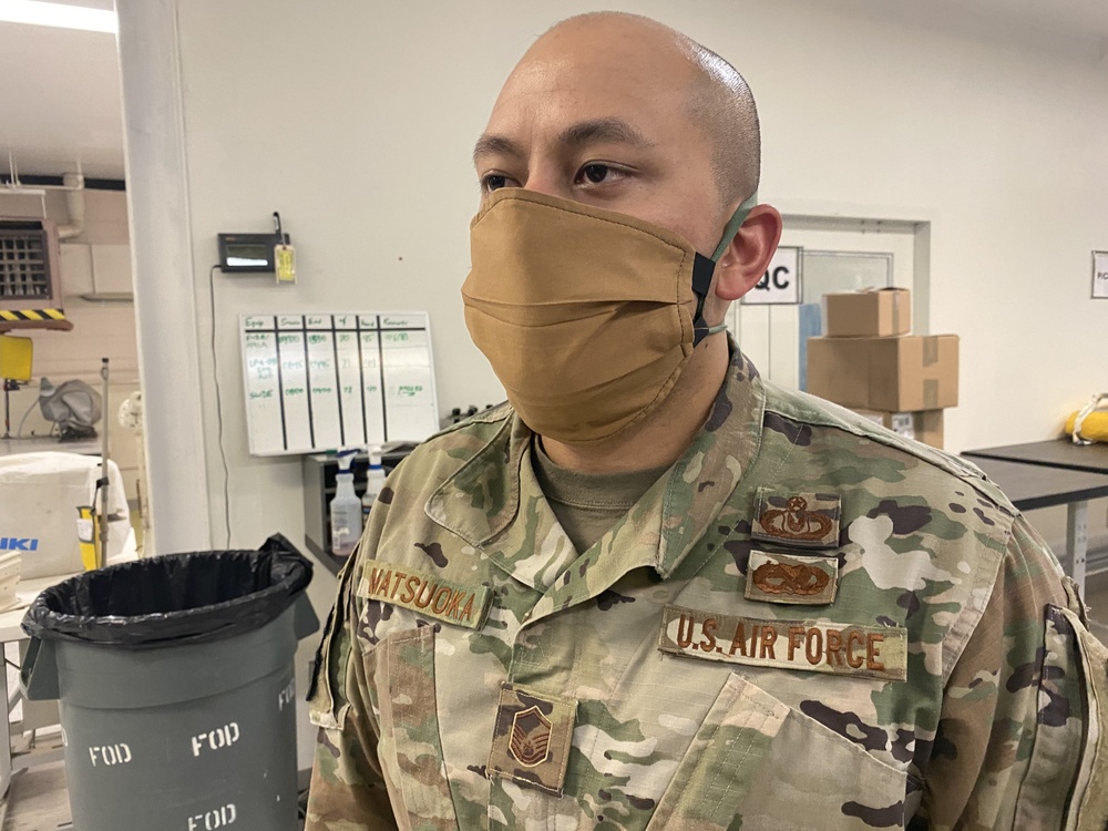 Edwards AFB Community Combines Teamwork, Innovation, Effort to Fabricate Cloth Masks