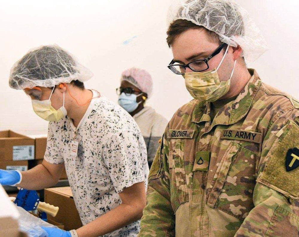 Texas Military Department Assists in N95 Mask Production