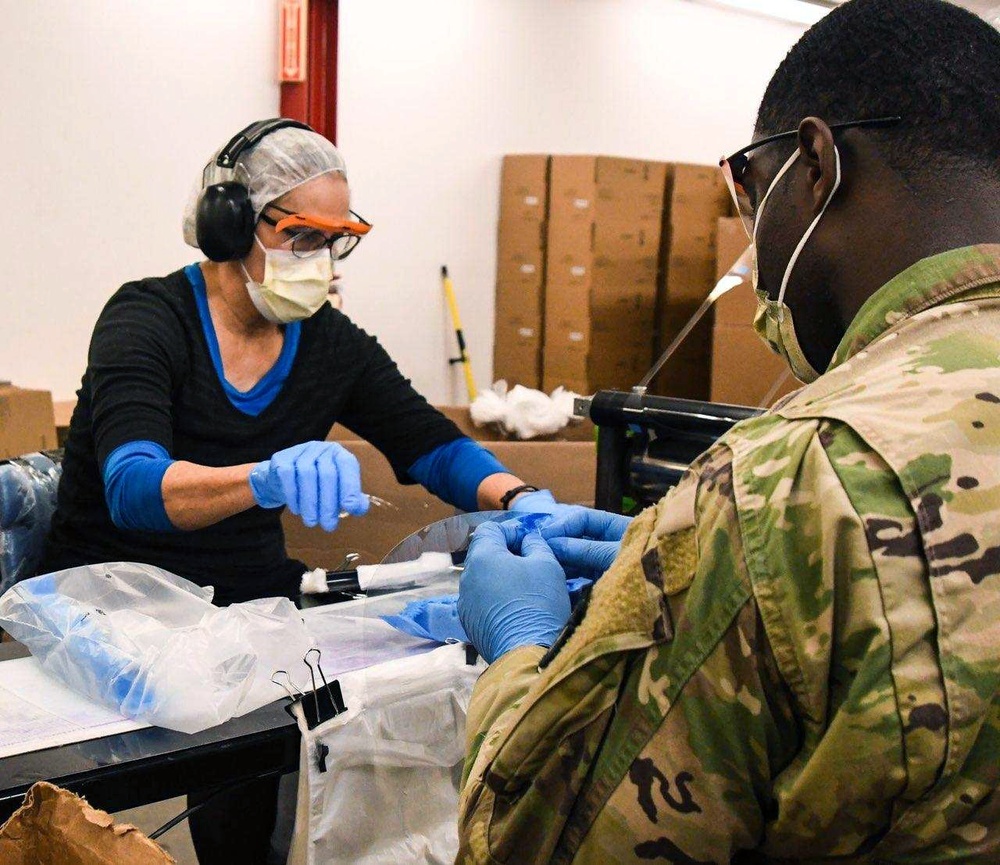 Texas Military Department Assists in N95 Mask Production