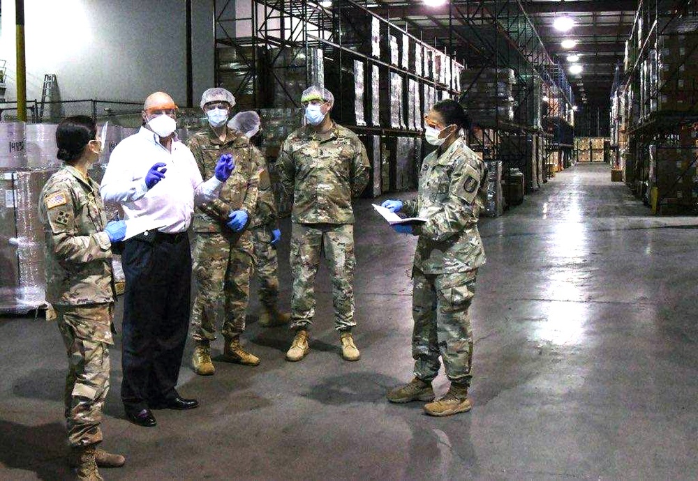 Texas Military Department Assists in N95 Mask Production