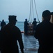 31st MEU Marines, USS America Sailors conduct supply onload at White Beach