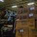 31st MEU Marines, USS America Sailors conduct supply onload at White Beach