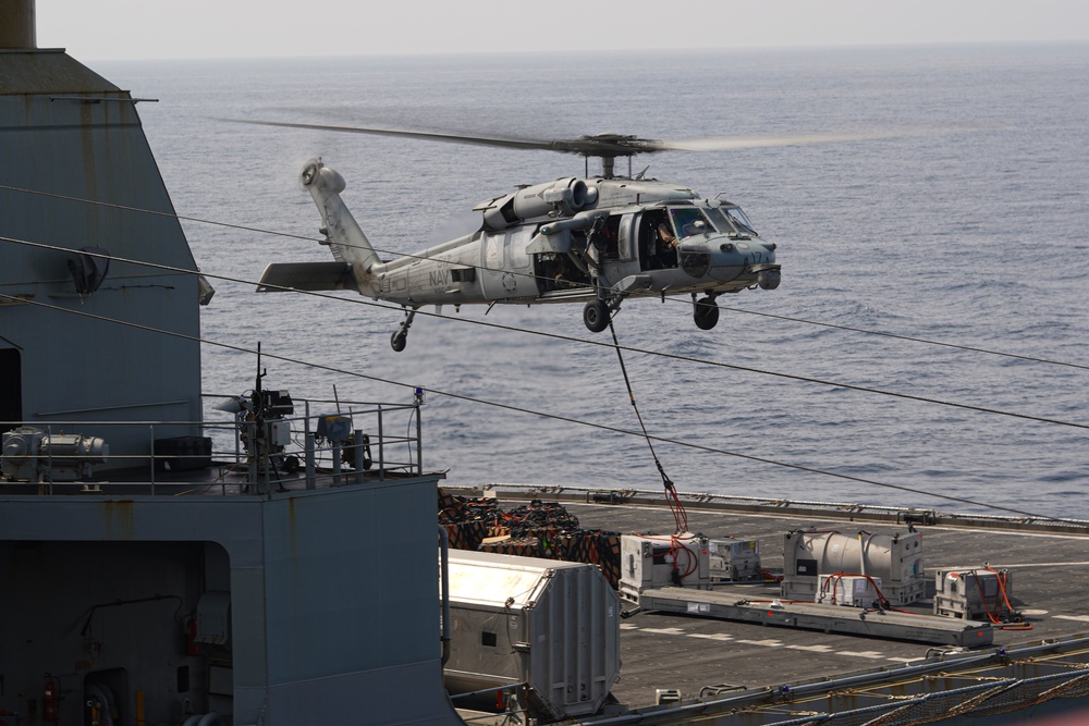 Ike Conducts Operations in the Arabian Sea