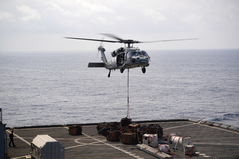 Ike Conducts Operations in the Arabian Sea