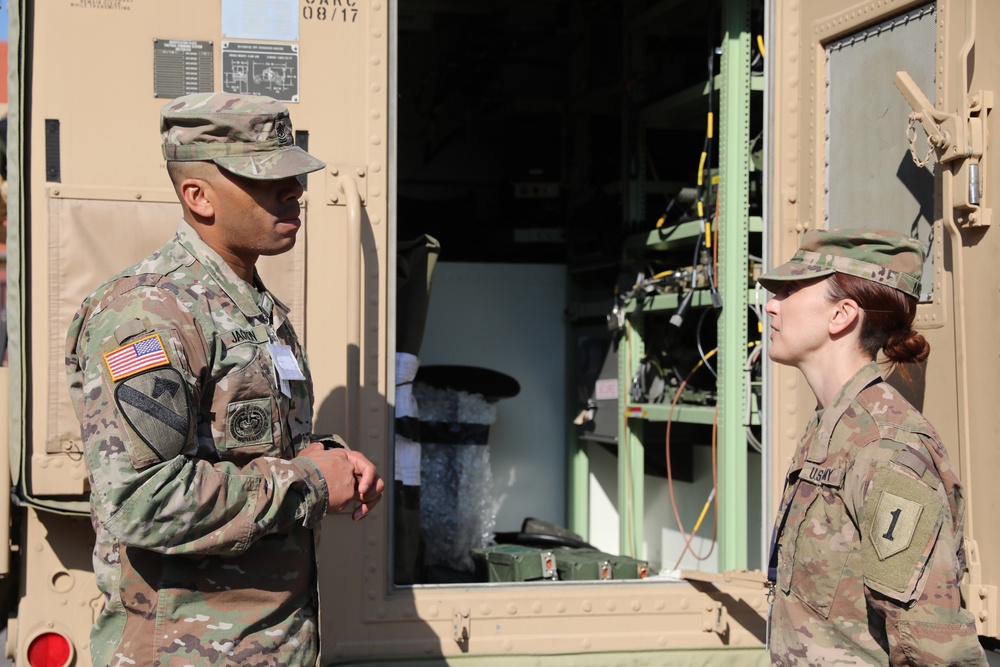 1 ID (FWD) conducts motor pool maintenance
