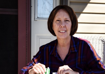 Time at Home Means Time to Help: Haskins resident makes masks to help frontline workers during COVID-19 pandemic