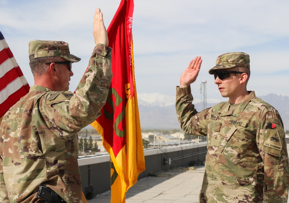 Maj. Thomas Heidorn Promotion