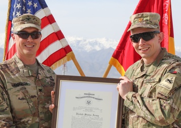 Maj. Thomas Heidorn Promotion